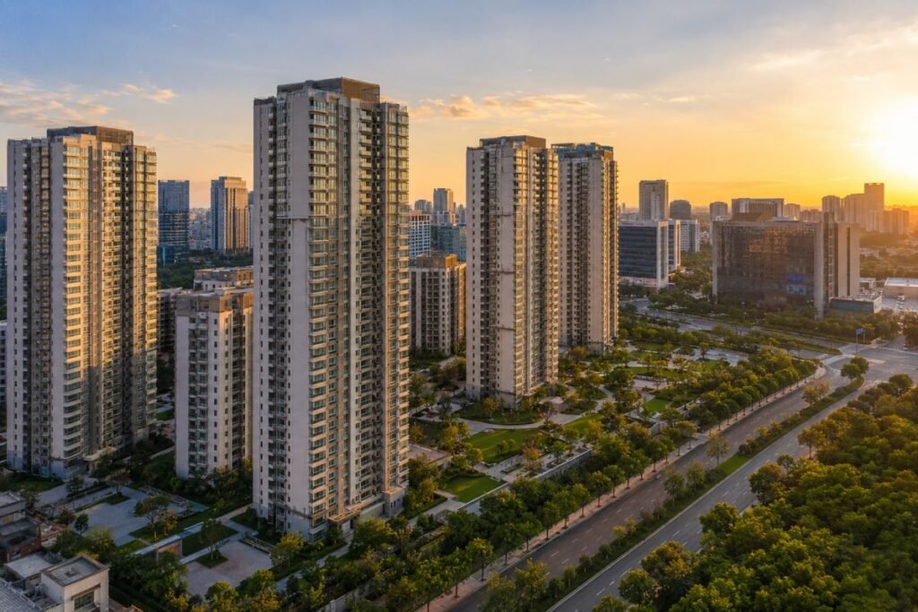 Premium 3BHK apartment towers in Gurugram
