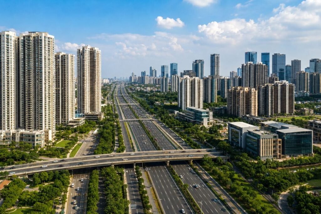 Luxury residential projects along Dwarka Expressway in Gurugram