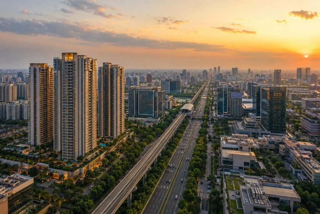 Golf Course Road Gurugram connectivity near Godrej Miraya