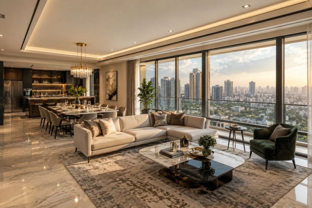 Godrej Miraya spacious luxury apartment interior