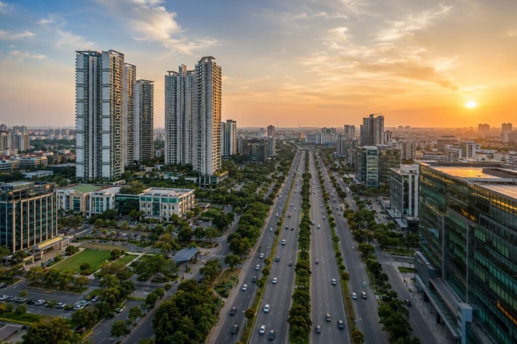 Golf Course Extension Road Gurgaon luxury residential corridor