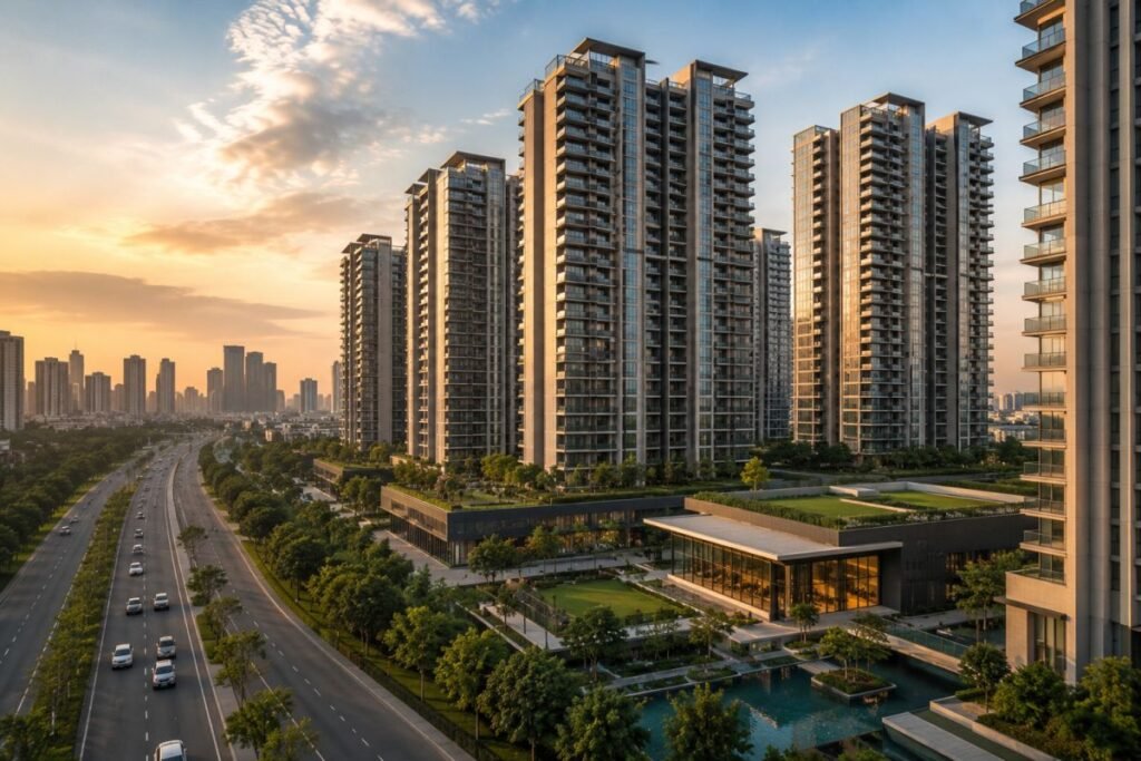 Luxury residential apartments on Golf Course Extension Road Gurugram