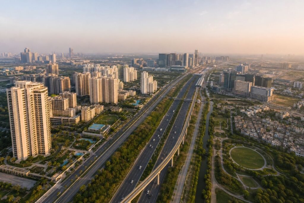 Location of Indiabulls Estate & Club near Dwarka Expressway Gurgaon