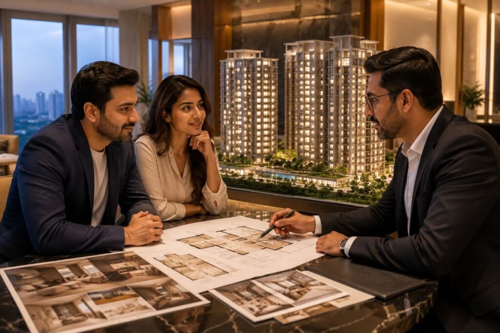 Homebuyers consulting luxury real estate advisor in Gurugram