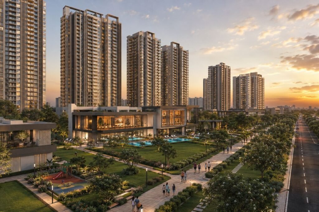 Premium residential apartments in New Gurugram with modern infrastructure
