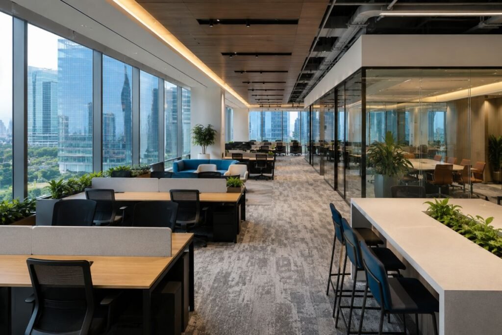 Premium office space in Gurugram designed for multinational companies