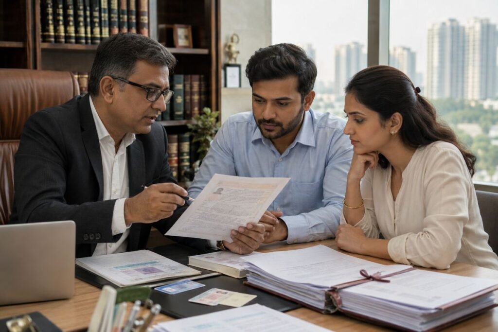 Property document verification before registration in Gurugram