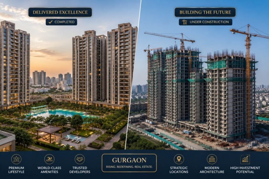 Ready-to-move versus under-construction flats in Gurugram comparison