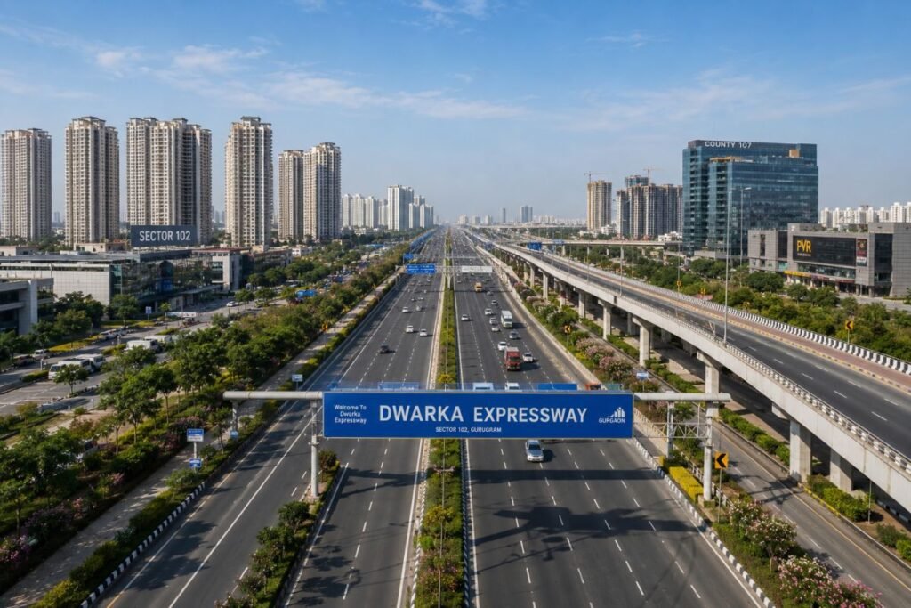 Infrastructure development in Sector 102 Gurugram