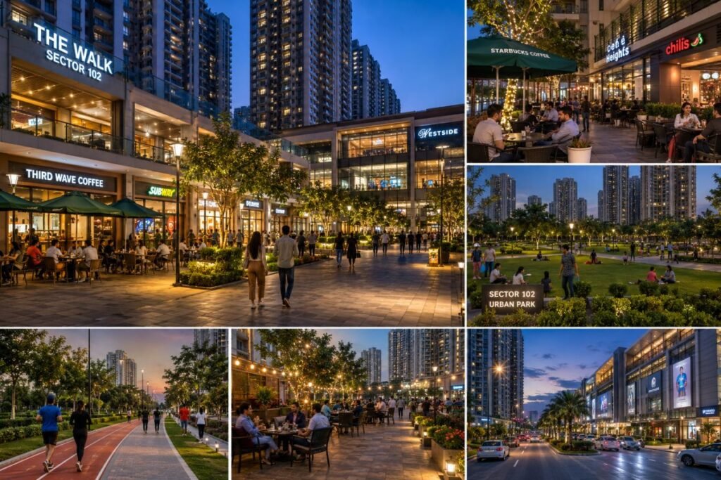 Lifestyle amenities in Sector 102 Gurugram
