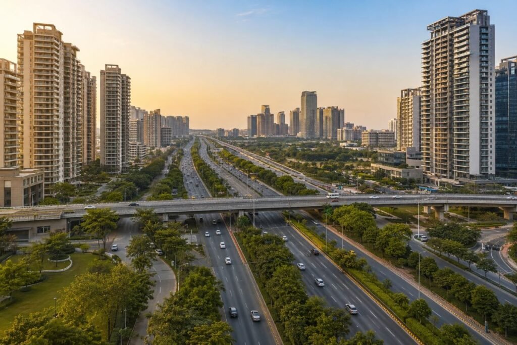 Road connectivity from Sector 63A Gurugram to Golf Course Road and Cyber City