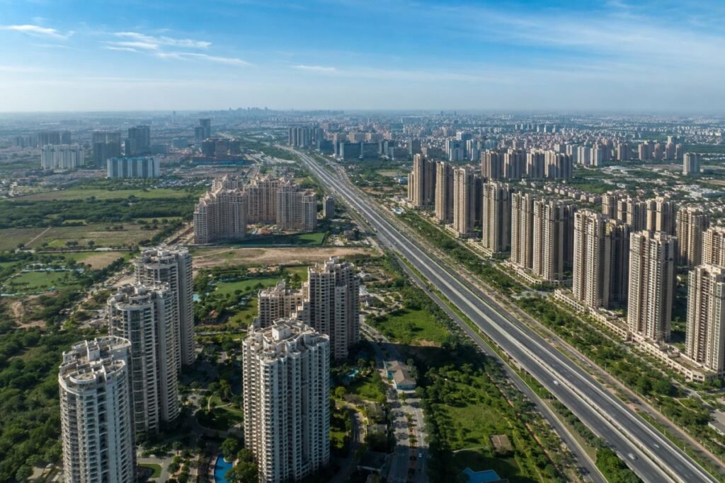 Sector 68 Gurugram skyline with premium residential developments