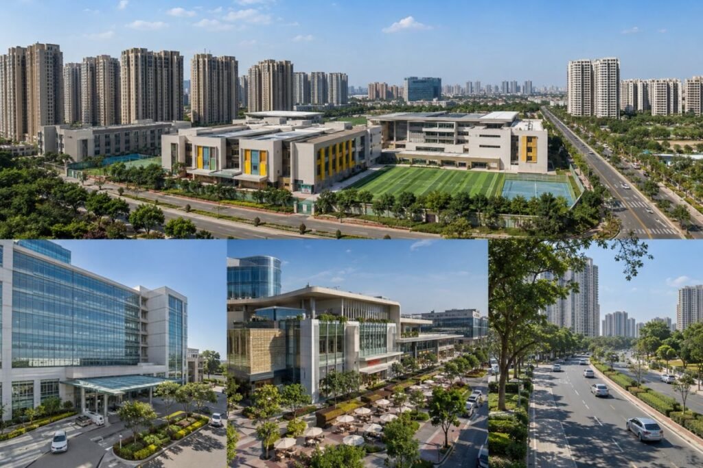 Schools hospitals and lifestyle infrastructure near Sector 68 Gurugram