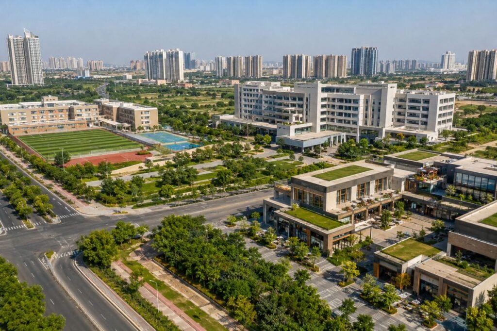 Social infrastructure near Sector 89 Gurugram including schools and healthcare