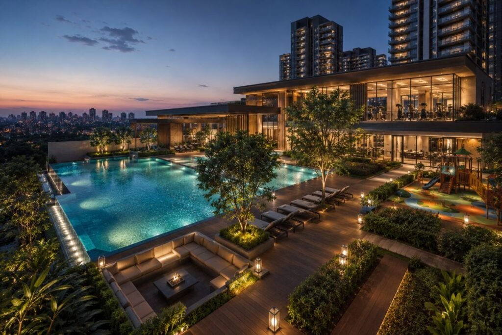 Shapoorji The Dualis clubhouse and lifestyle amenities