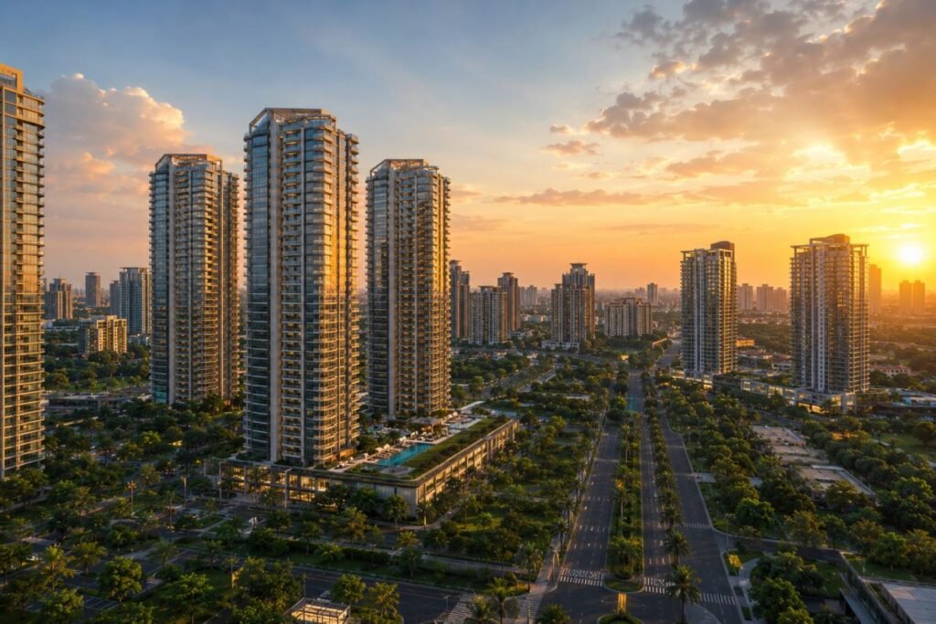 Silverglades The Legacy premium residential skyline in Gurgaon