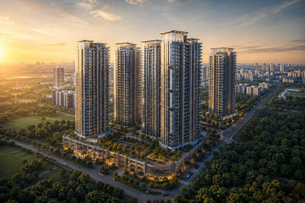 Smartworld Sky Arc luxury residential towers in Sector 69 Gurugram.