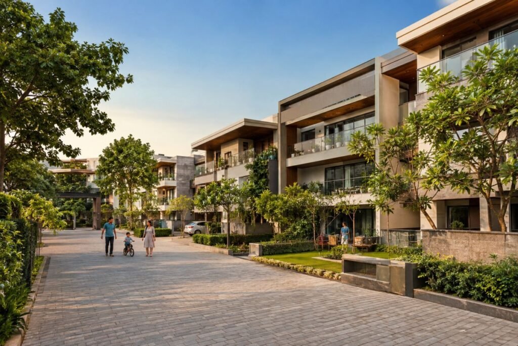 Luxury plotted development with villas and independent floors in Gurugram