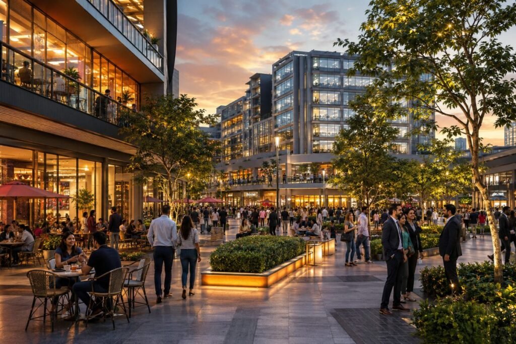 BPTP Downtown 66 retail and office tenant mix