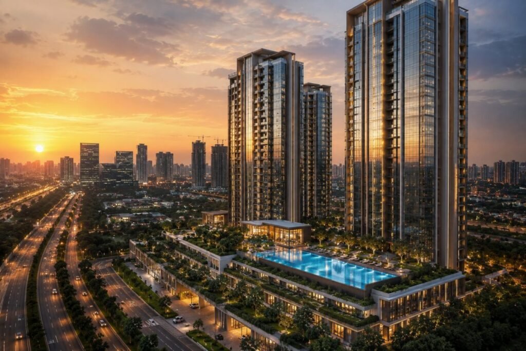 BPTP Downtown 66 and Amstoria Verti Greens luxury residential developments