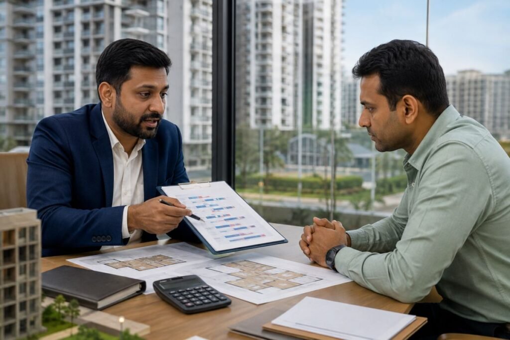 BPTP Verti Greens apartment pricing and construction linked payment plan concept