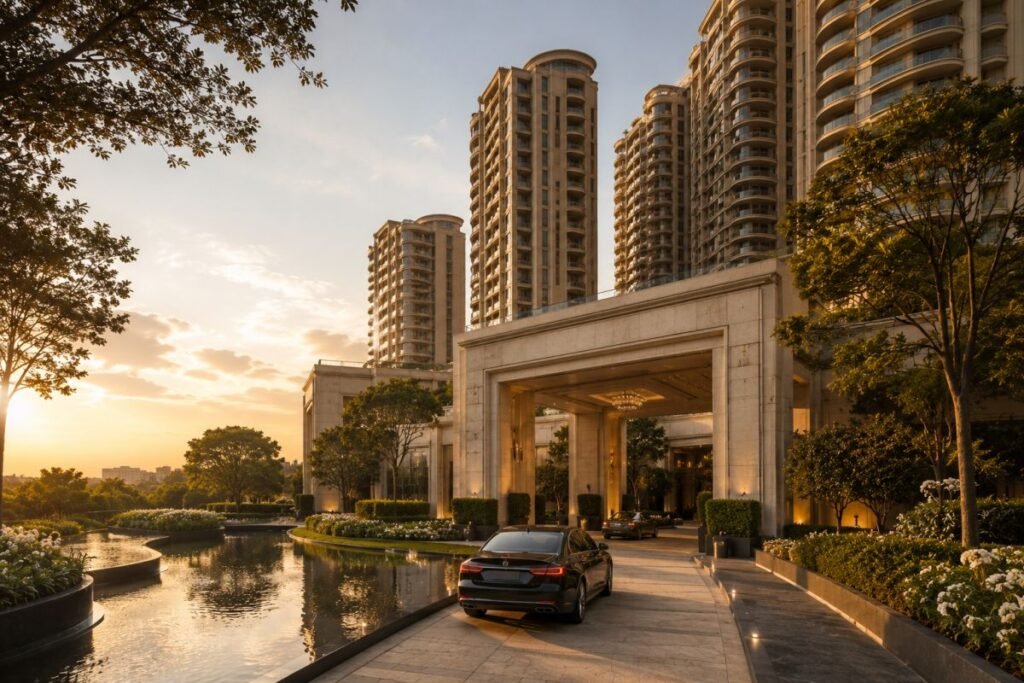 DLF Camellias luxury apartments on Golf Course Road Gurugram