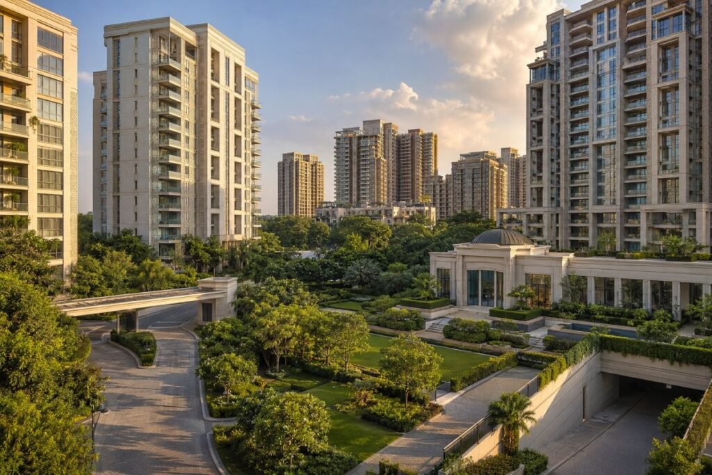 DLF luxury residential projects on Golf Course Road Gurugram