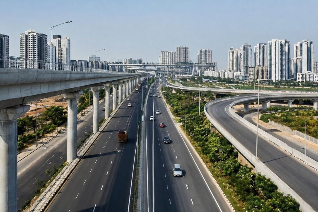 Dwarka Expressway Gurugram road connectivity and infrastructure