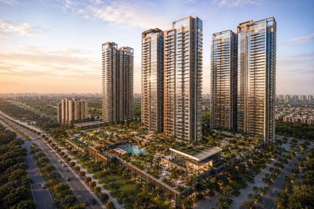 Elan The Presidential Sector 106 Gurugram luxury residential towers