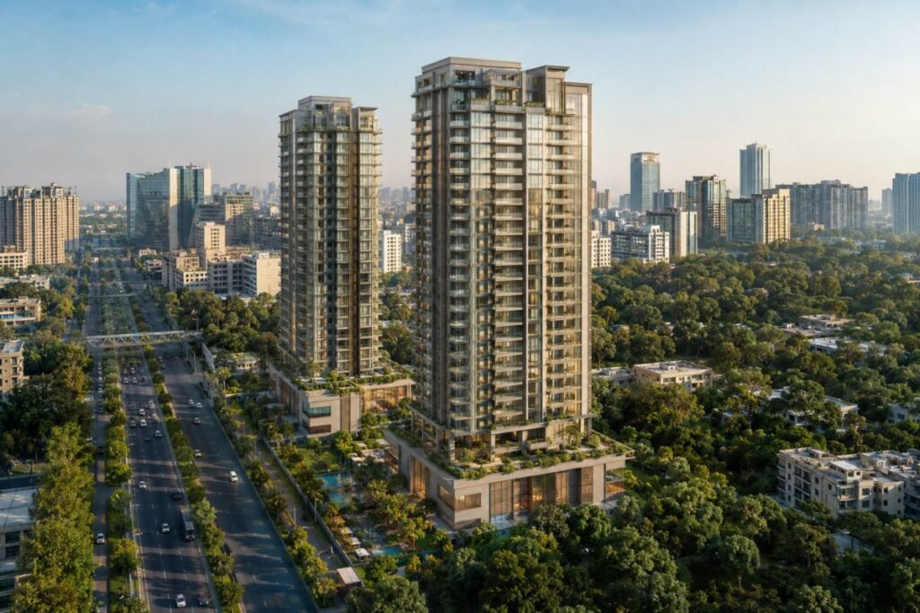 Godrej Astra luxury apartments on Golf Course Road Sector 54 Gurgaon