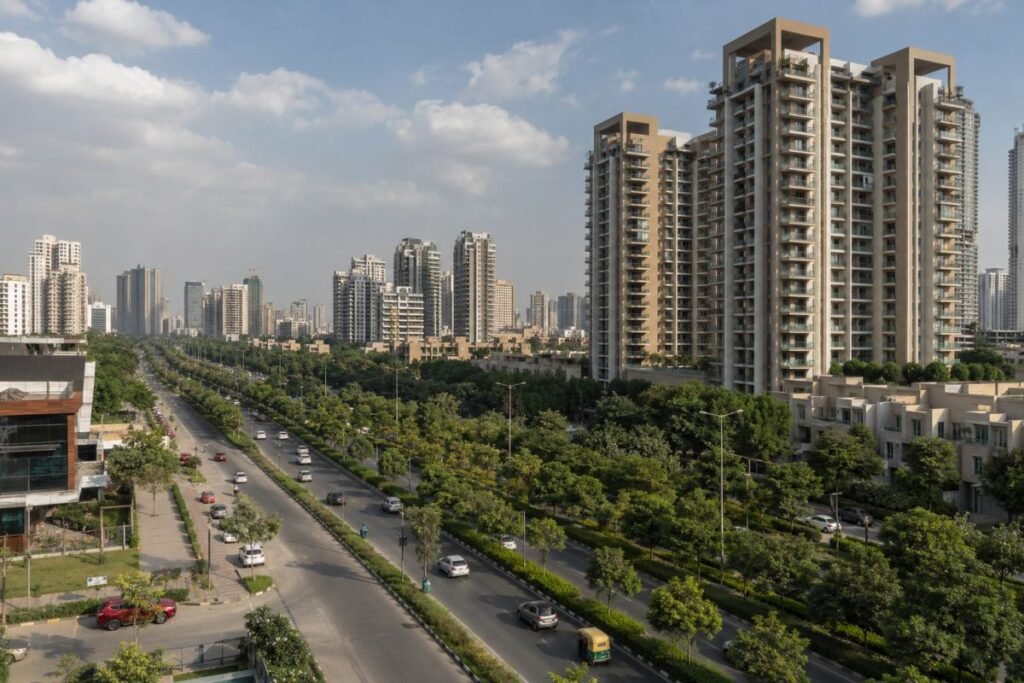 Established residential communities on Golf Course Extension Road Gurugram