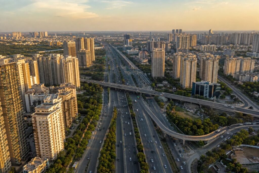 Gurugram road connectivity between Golf Course Road and Golf Course Extension Road