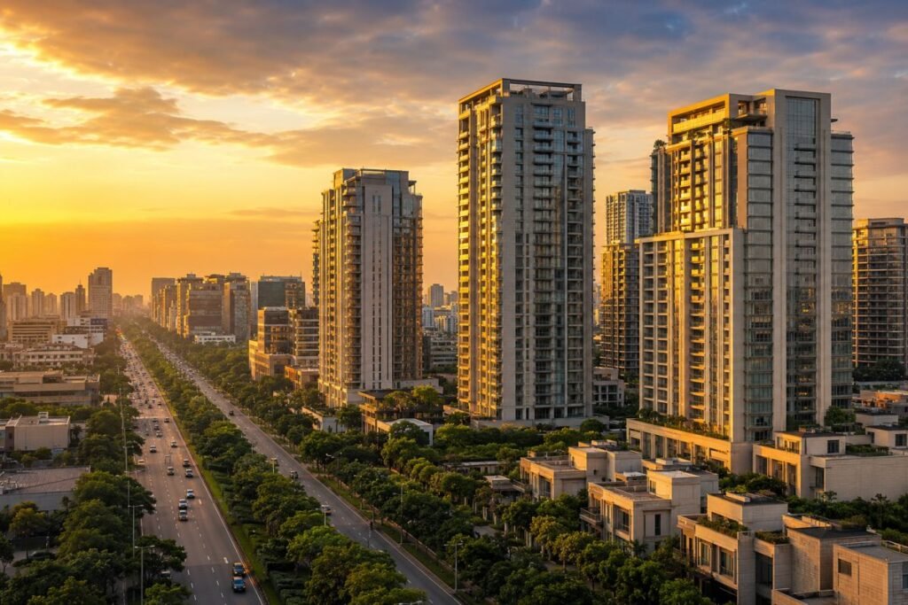 Luxury residential investment outlook on Golf Course Road Gurugram