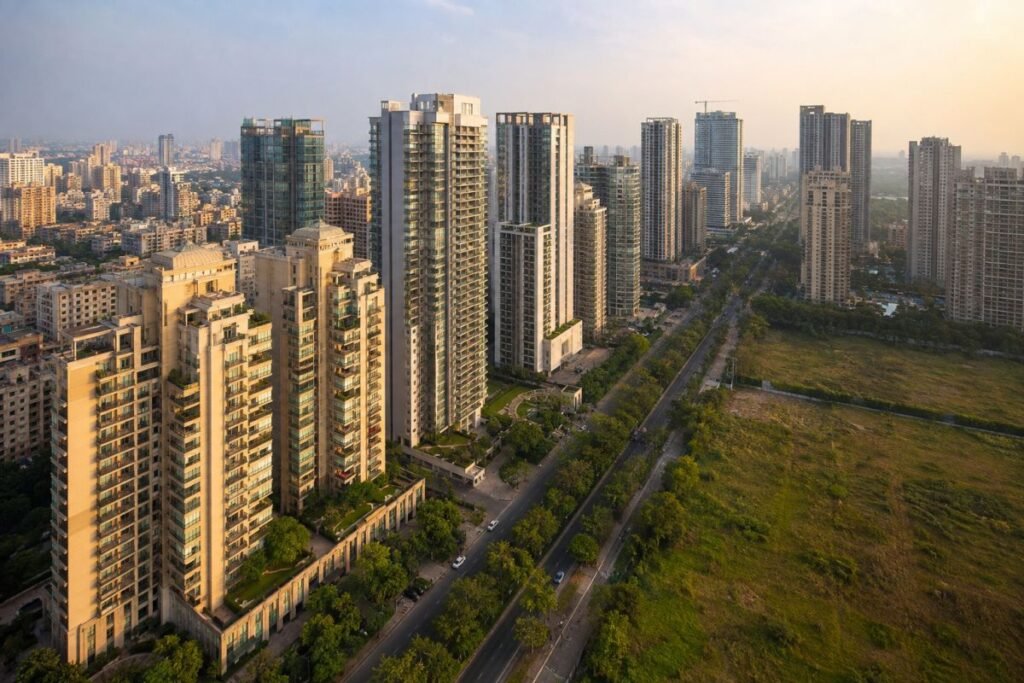 Scarce luxury residential property supply on Golf Course Road Gurugram