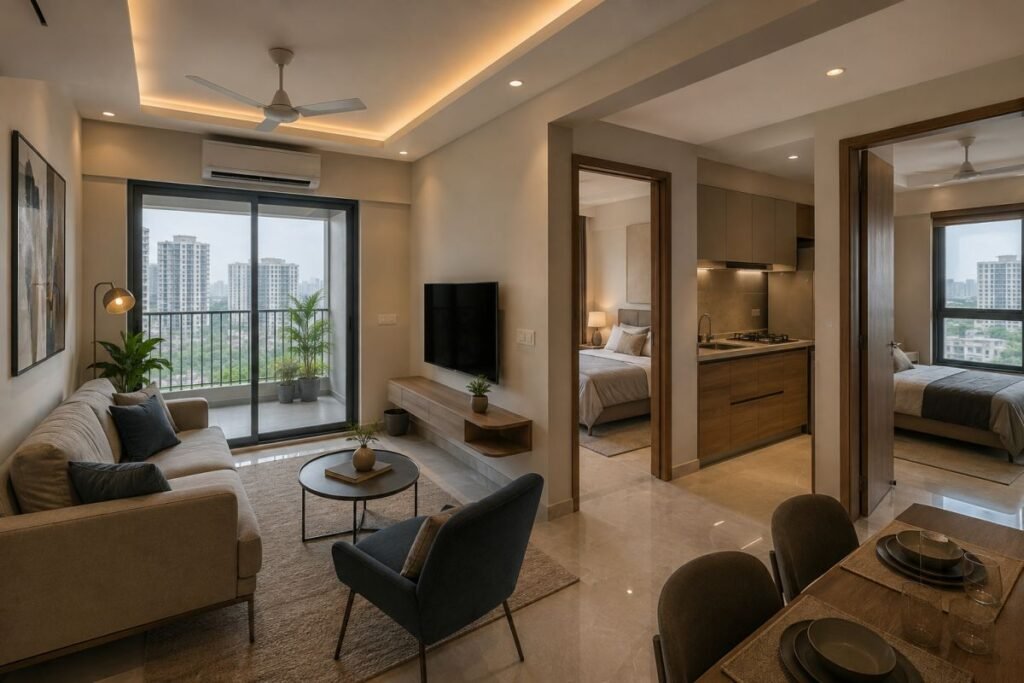 Gurugram flat carpet area versus super area