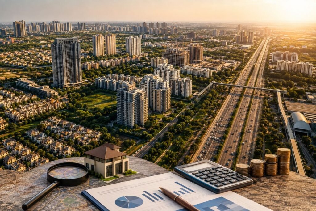 Gurugram property locations affecting home loan terms