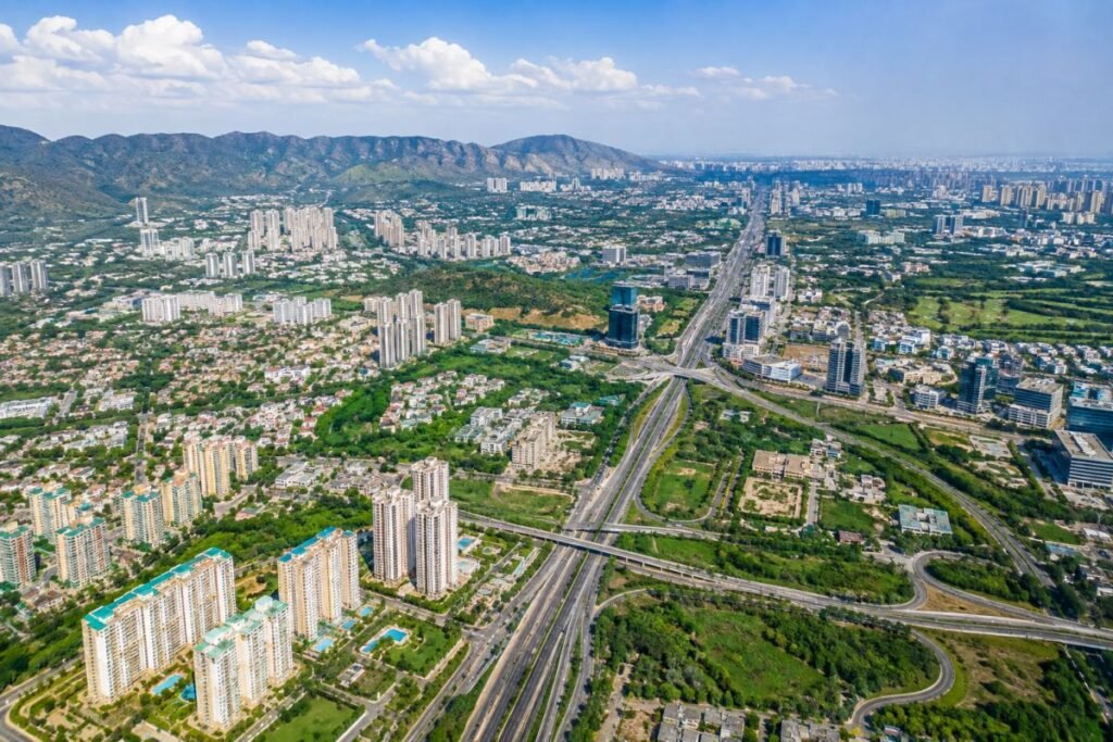 Dwarka Expressway Golf Course Extension Road SPR and New Gurugram growth corridors