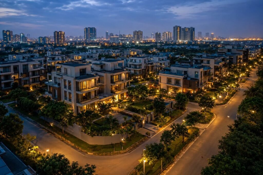 Luxury builder floors in Gurugram representing residential investment potential