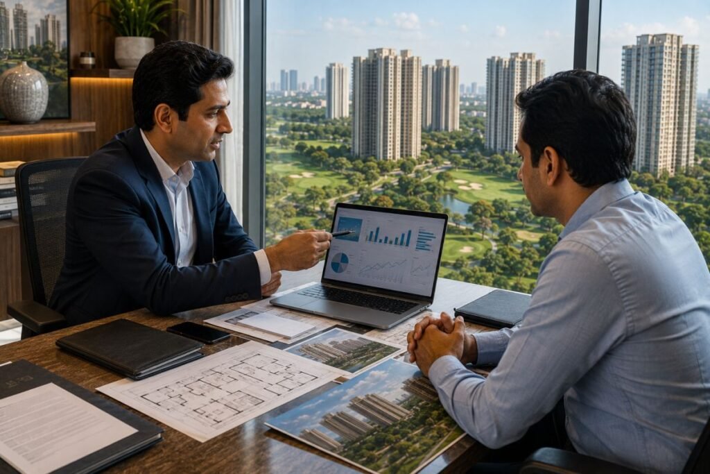 M3M Golf Estate investment and resale outlook Gurugram