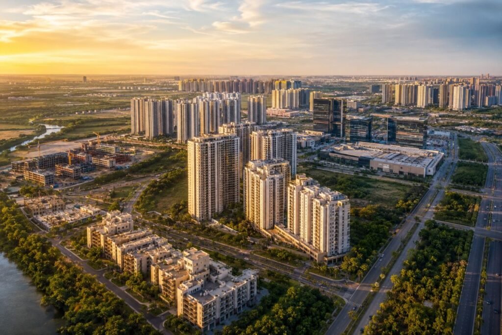 Future residential growth in New Gurugram Gurgaon