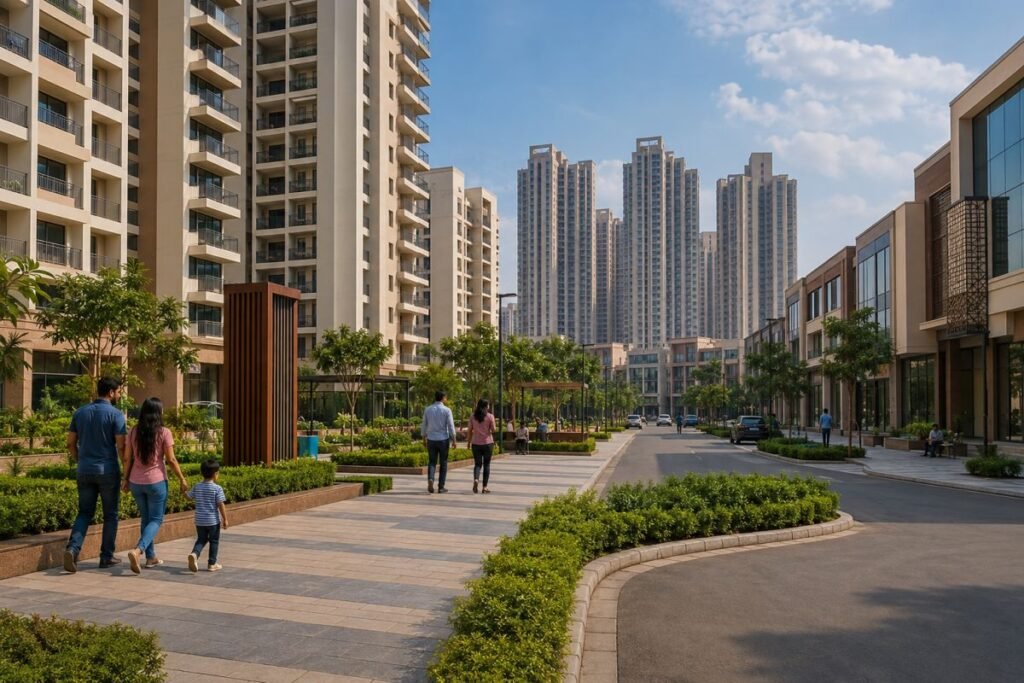 Modern residential communities in New Gurugram