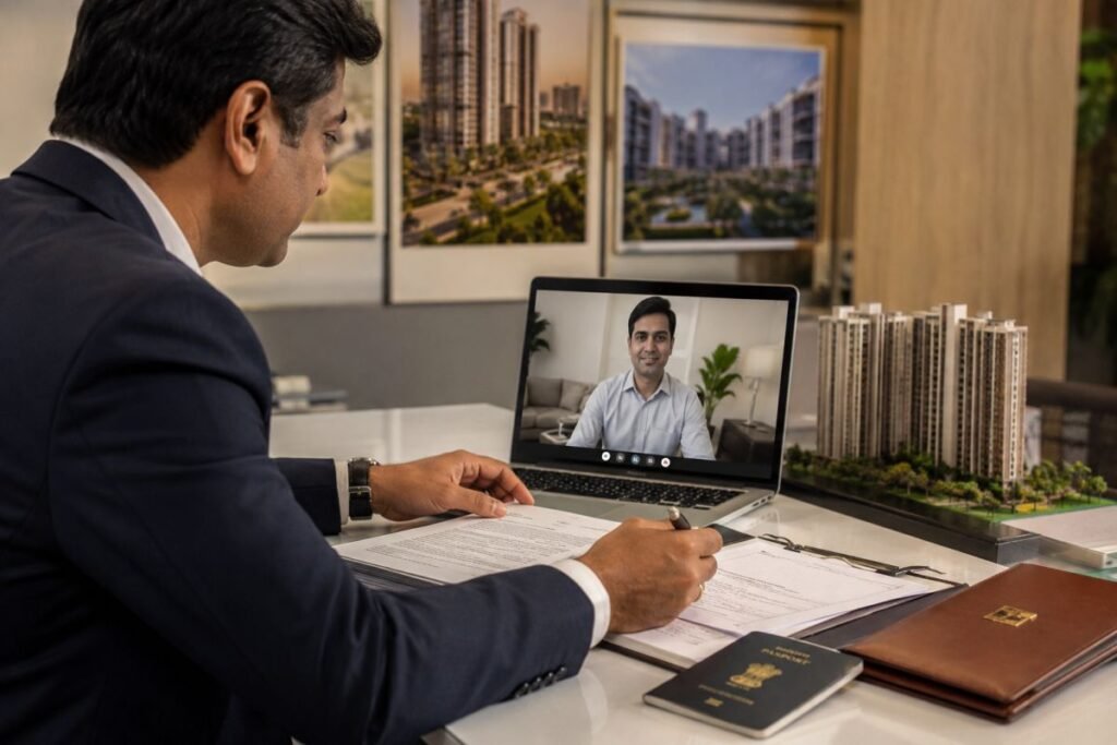 NRI property purchase in India with Power of Attorney and legal documents