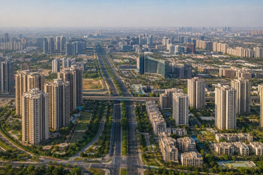 Gurugram residential corridors and property development in 2026
