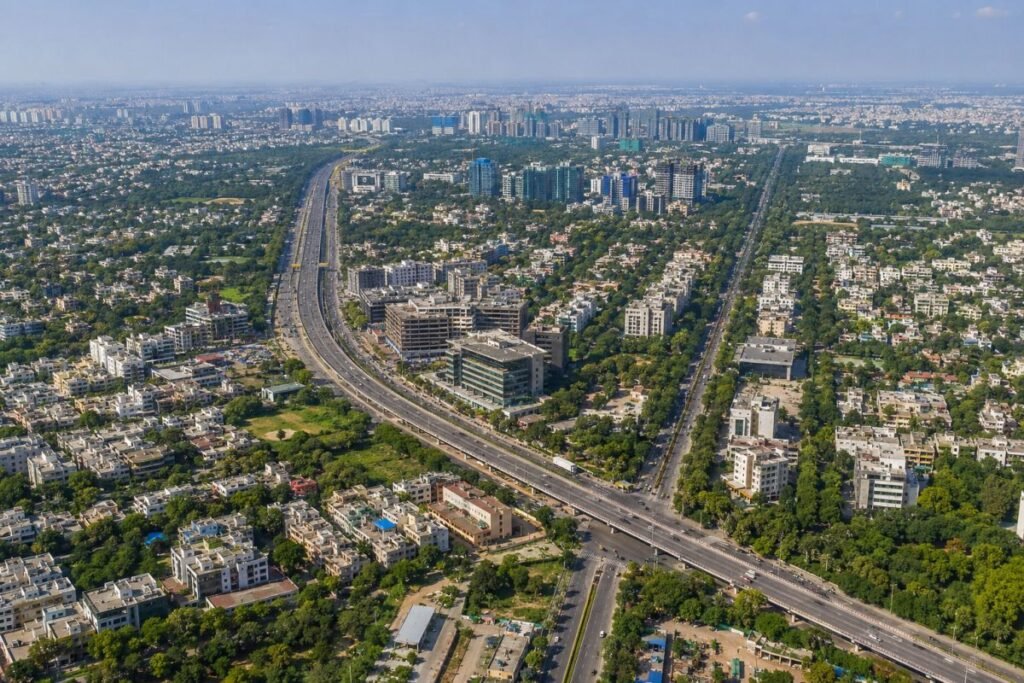 Road connectivity around Sector 19 Gurugram