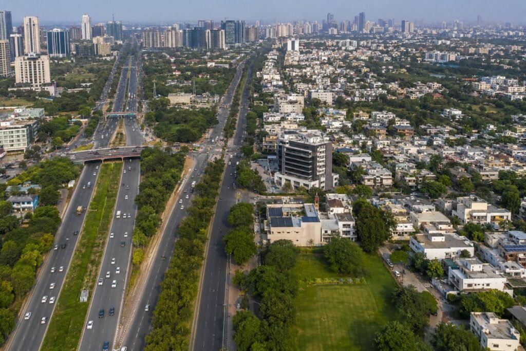 Sector 20 Gurugram connectivity to NH-48 and central Gurugram