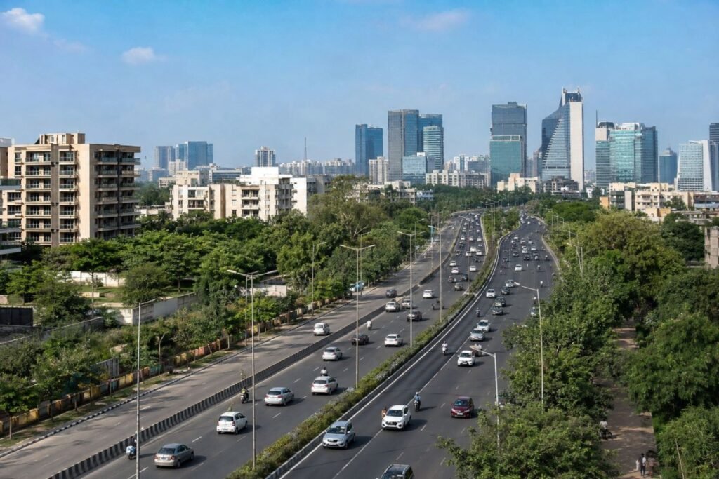 Sector 21 Gurugram connectivity and surrounding roads
