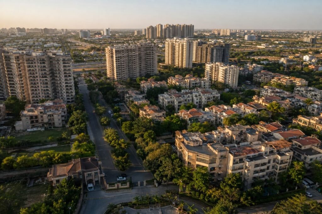 Sector 49 Gurugram residential area and modern apartment communities