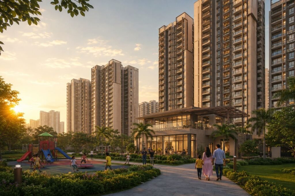 Premium apartments in Sector 82 Gurugram representing mid-market residential projects