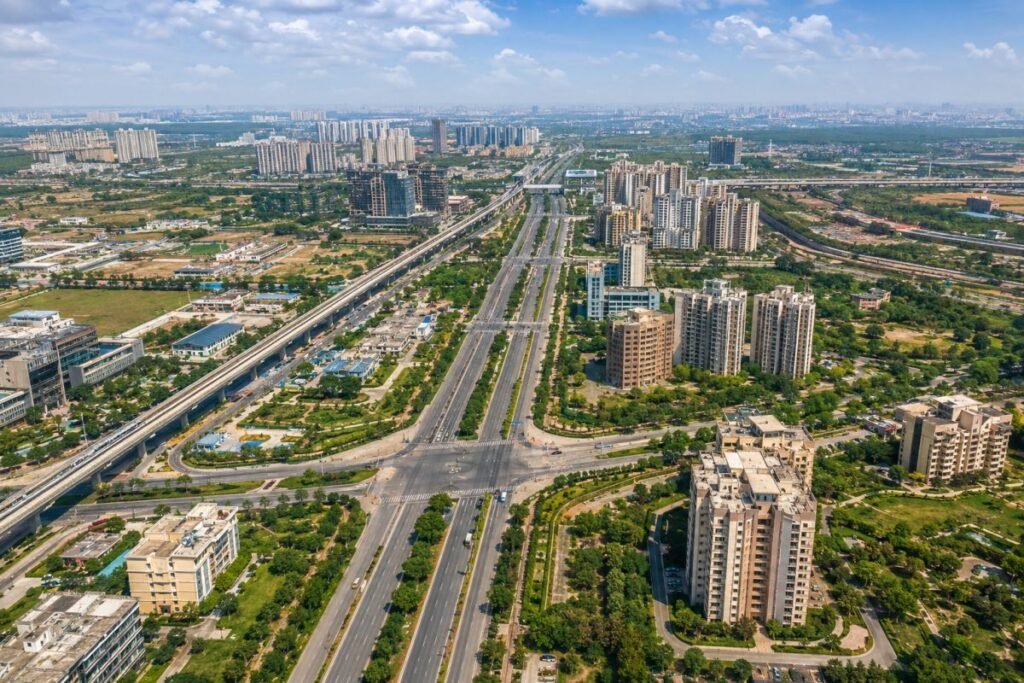 Sector 83 Gurugram connectivity near Dwarka Expressway and SPR