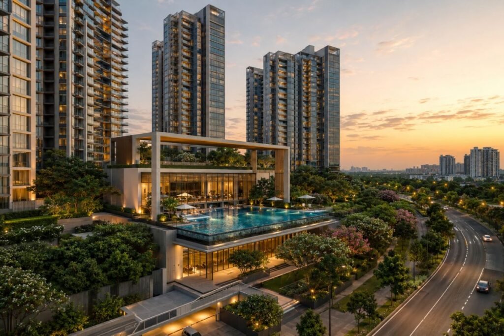 Signature Global Cloverdale SPR and Titanium SPR luxury projects